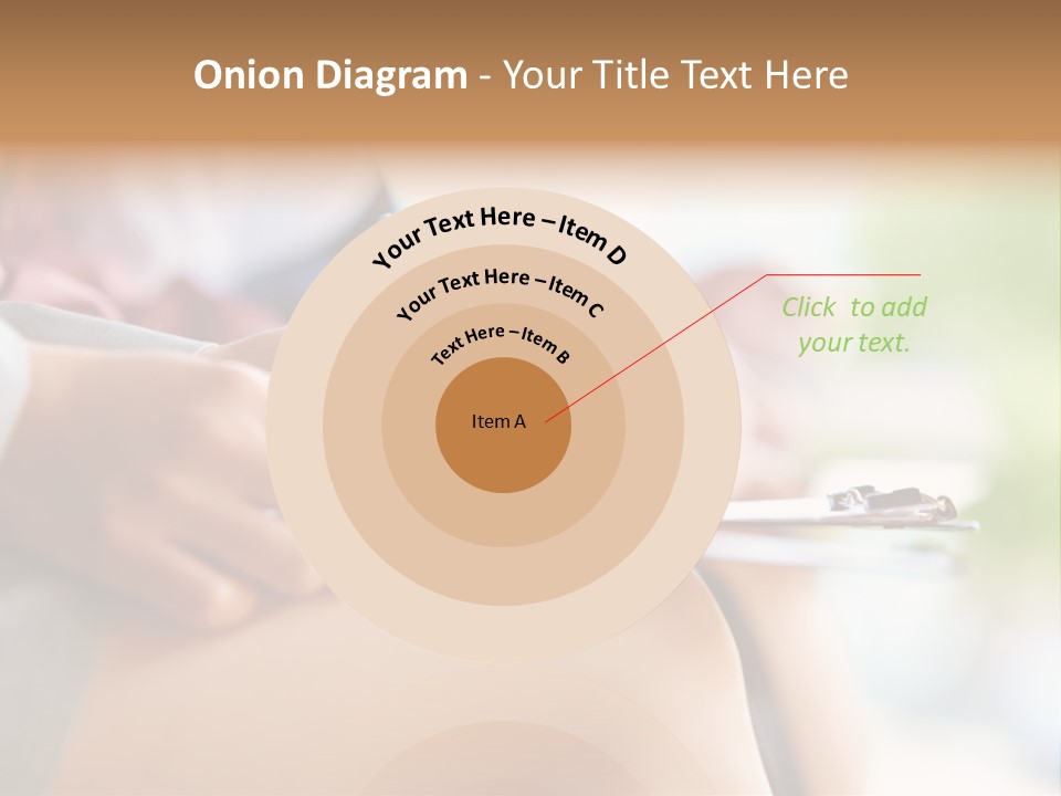 Paper Line Hands PowerPoint Template