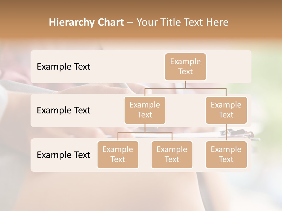 Paper Line Hands PowerPoint Template