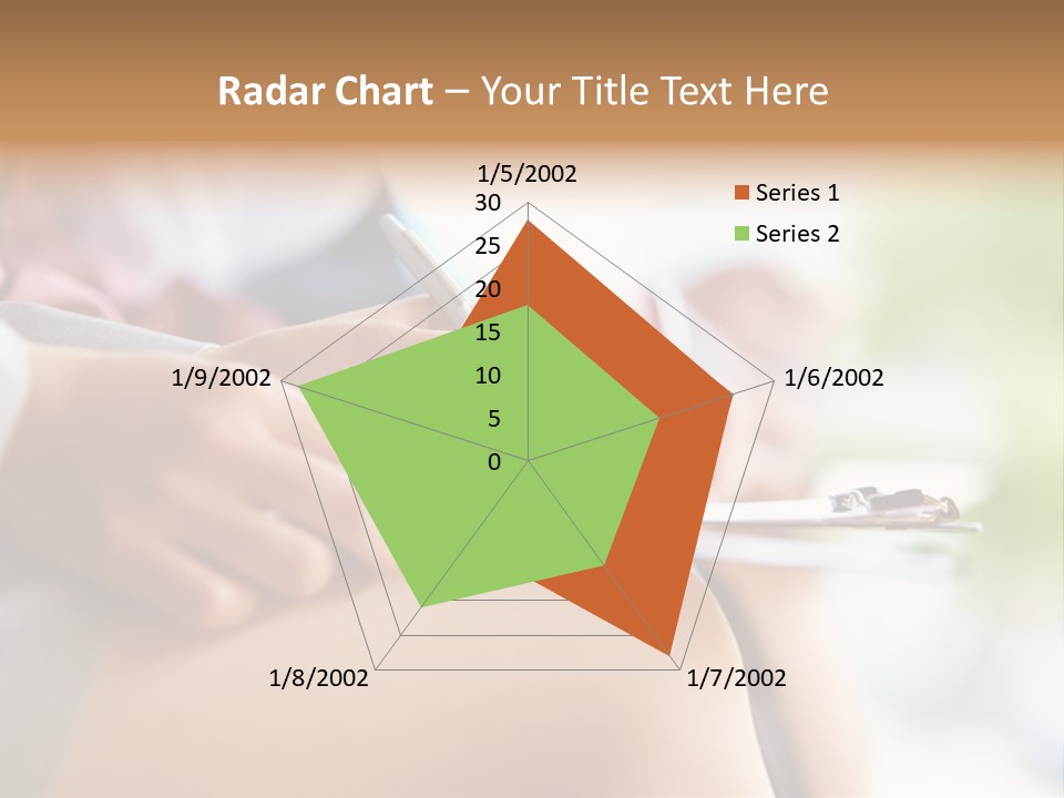 Paper Line Hands PowerPoint Template