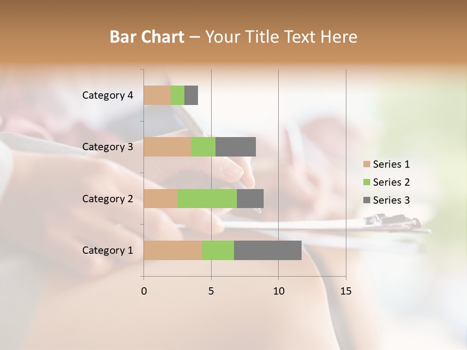 Paper Line Hands PowerPoint Template