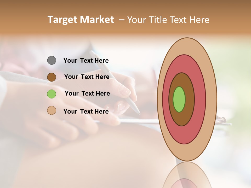 Paper Line Hands PowerPoint Template