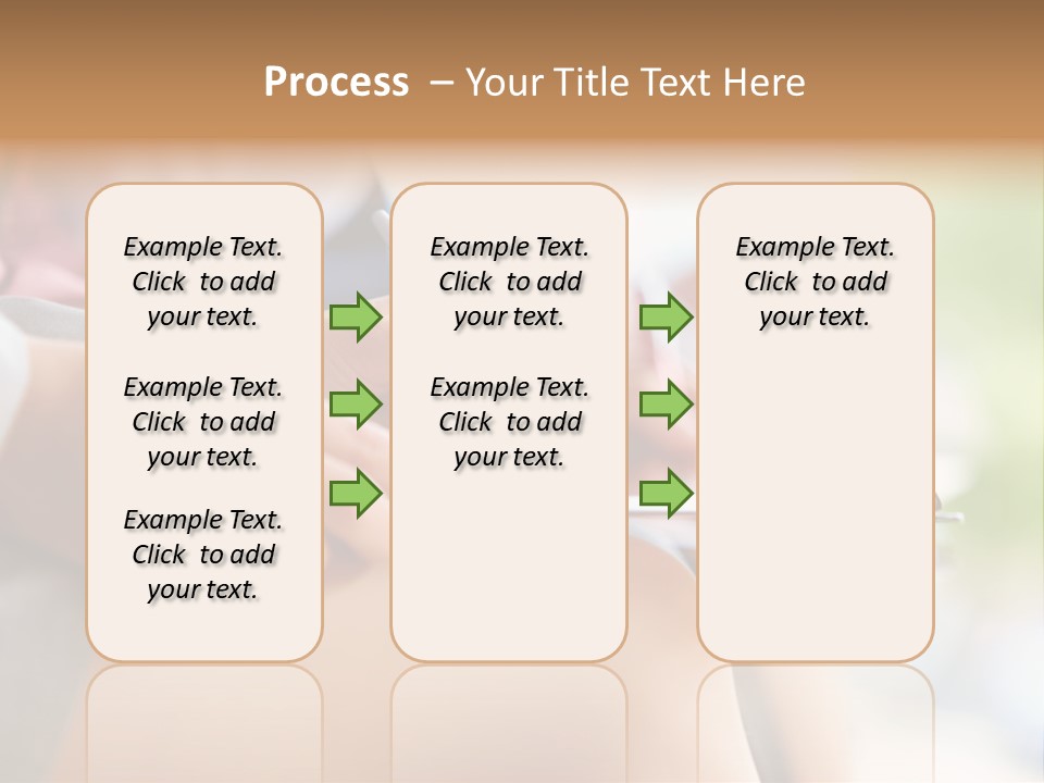 Paper Line Hands PowerPoint Template