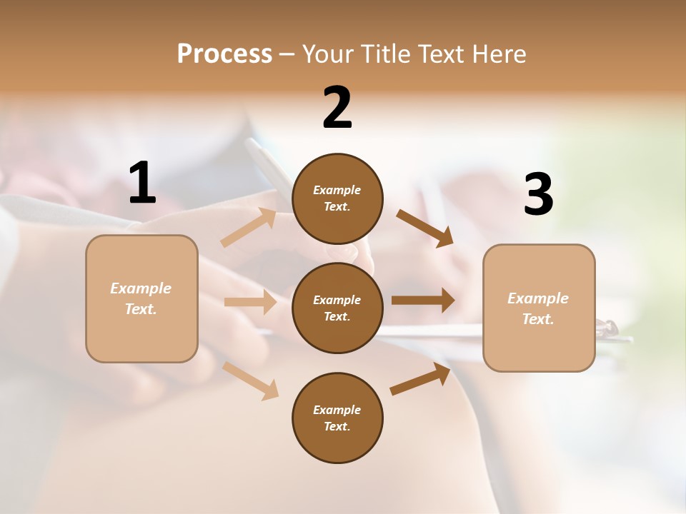 Paper Line Hands PowerPoint Template