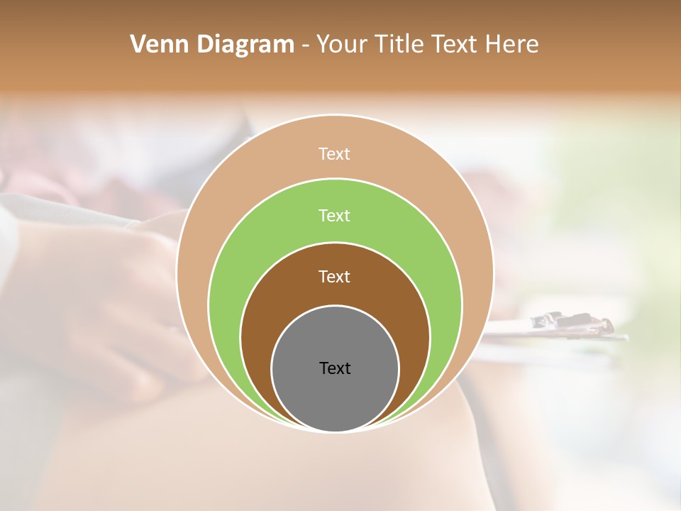 Paper Line Hands PowerPoint Template