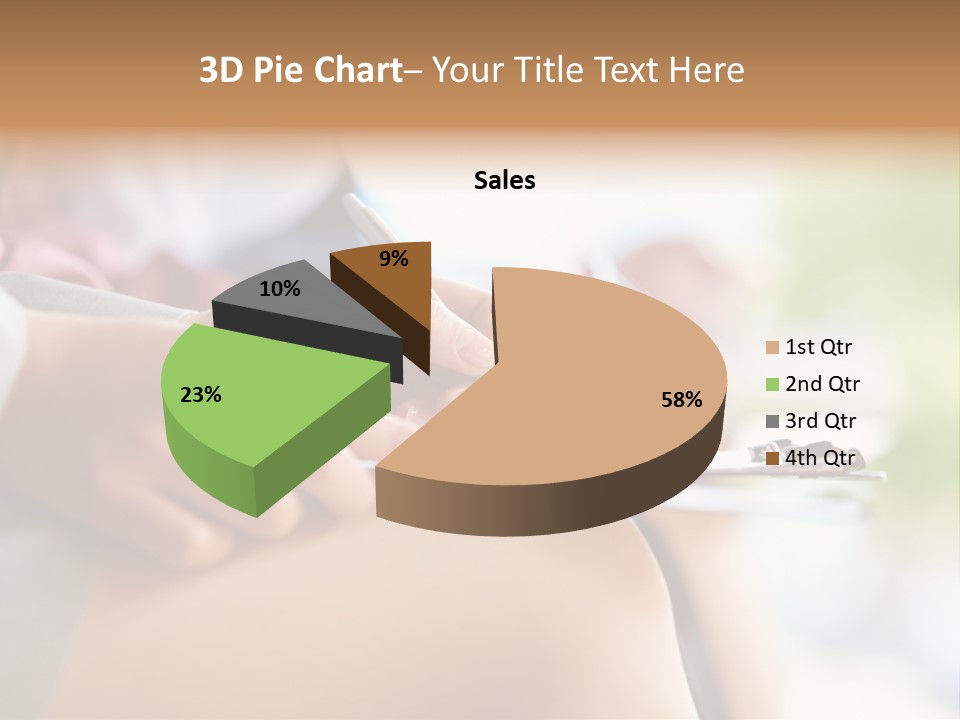 Paper Line Hands PowerPoint Template
