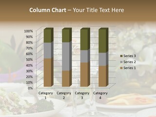 Lunch White Setting PowerPoint Template