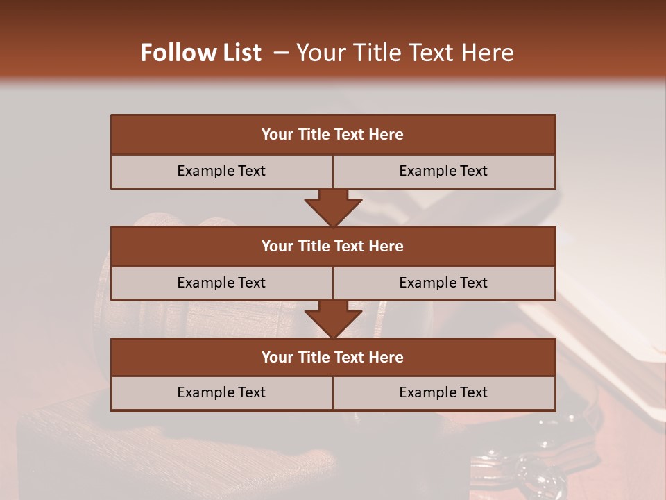System Ruling Guilt PowerPoint Template