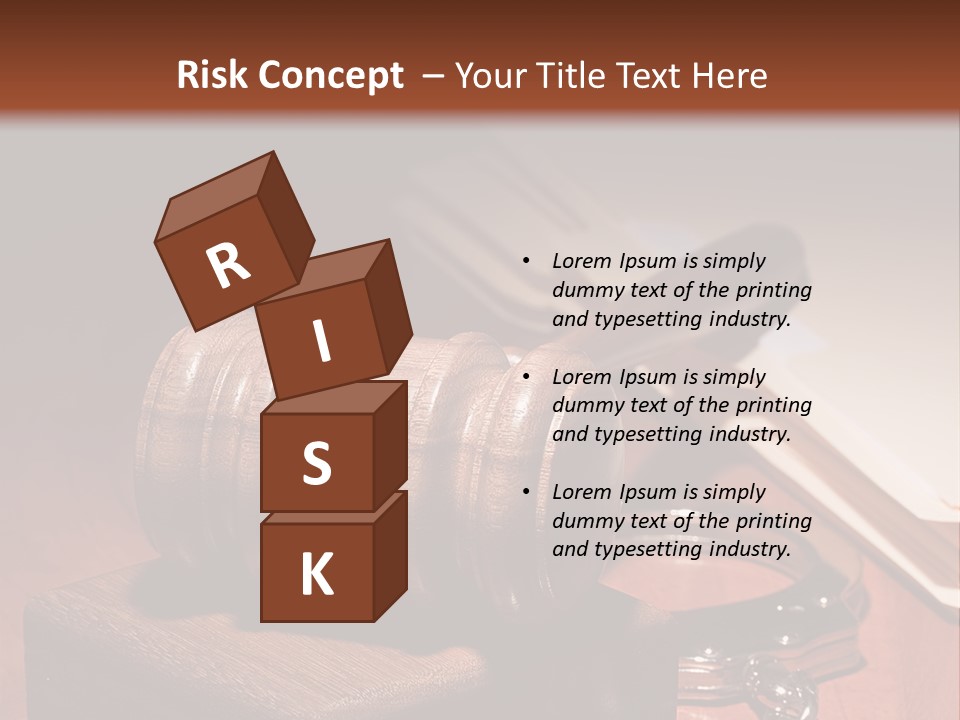 System Ruling Guilt PowerPoint Template