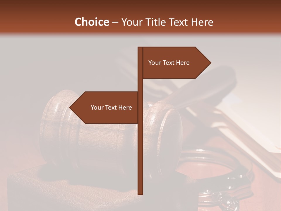 System Ruling Guilt PowerPoint Template