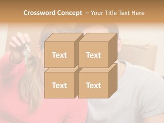 Moving Out Smiling Man PowerPoint Template
