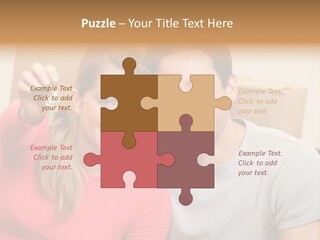 Moving Out Smiling Man PowerPoint Template