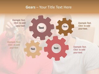 Moving Out Smiling Man PowerPoint Template