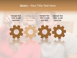 Moving Out Smiling Man PowerPoint Template