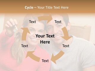 Moving Out Smiling Man PowerPoint Template