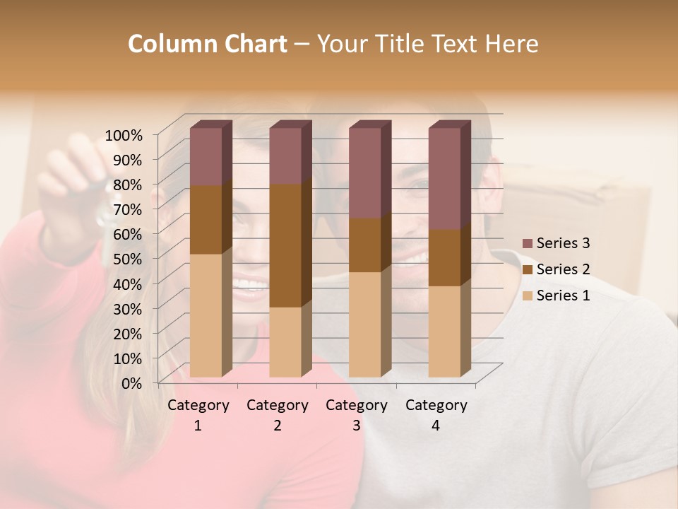 Moving Out Smiling Man PowerPoint Template