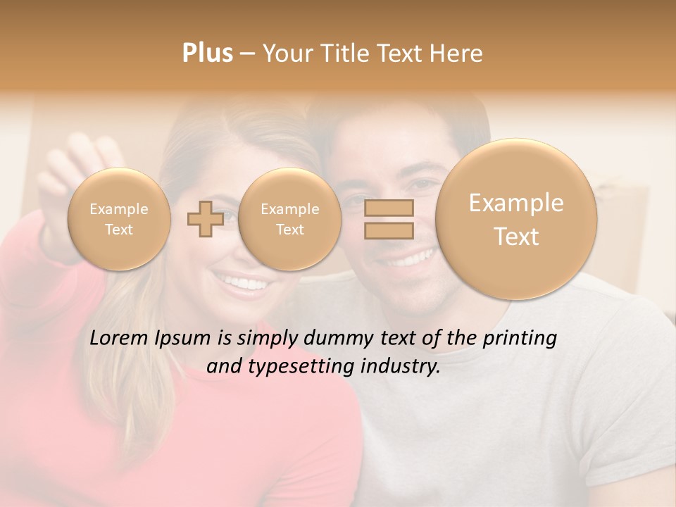 Moving Out Smiling Man PowerPoint Template