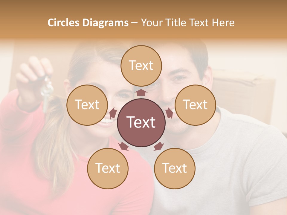 Moving Out Smiling Man PowerPoint Template