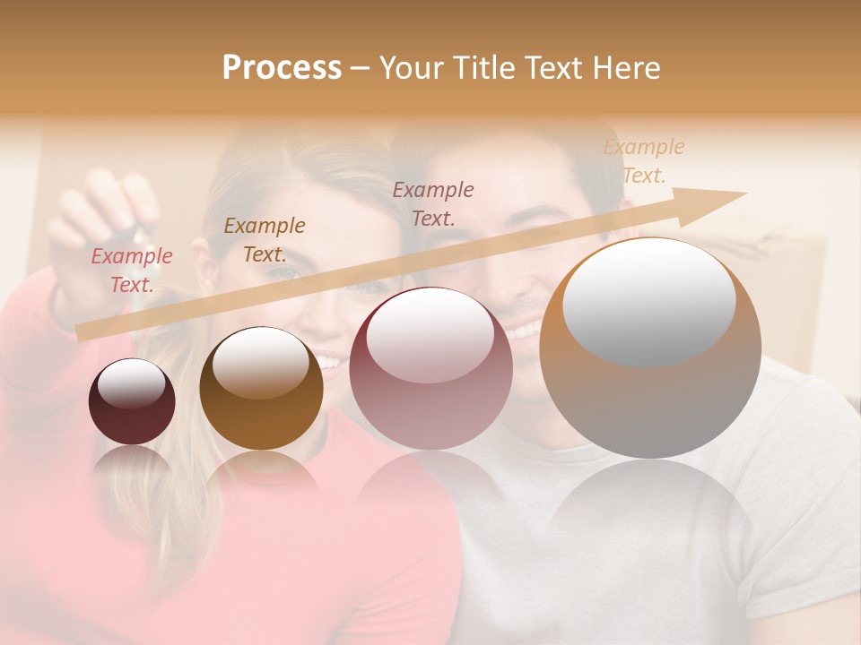 Moving Out Smiling Man PowerPoint Template