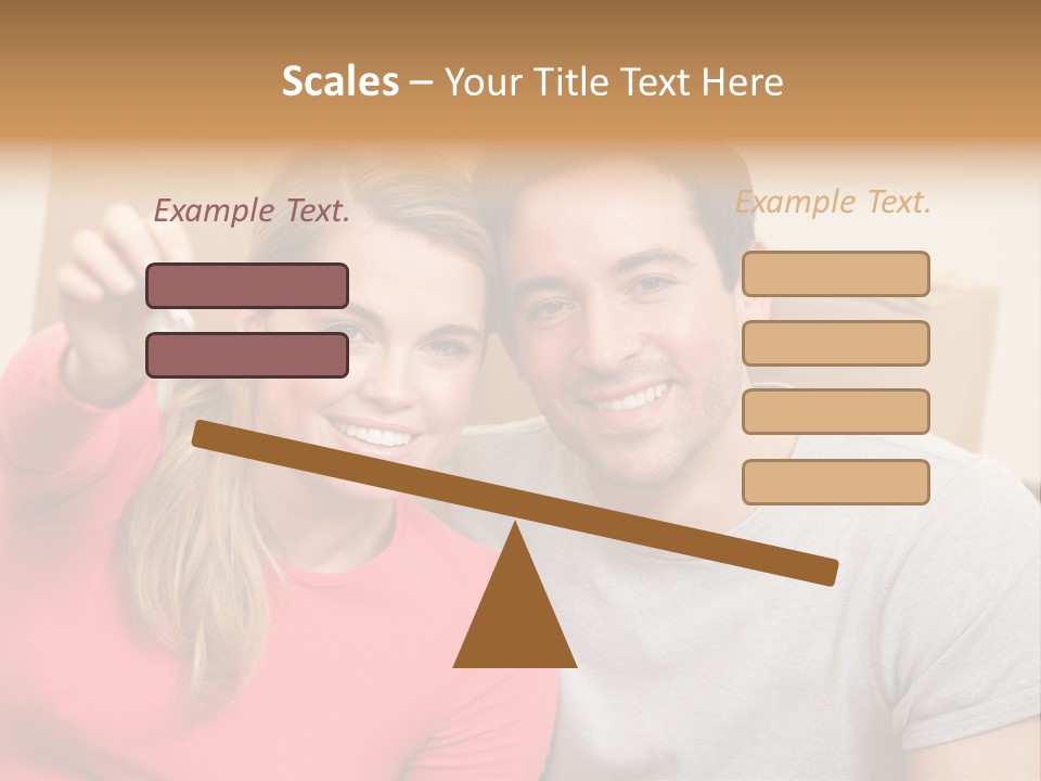 Moving Out Smiling Man PowerPoint Template