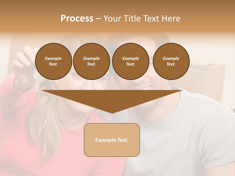 Moving Out Smiling Man PowerPoint Template