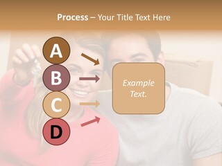 Moving Out Smiling Man PowerPoint Template