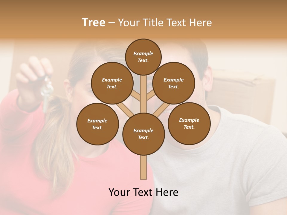 Moving Out Smiling Man PowerPoint Template