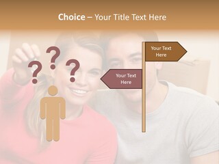 Moving Out Smiling Man PowerPoint Template