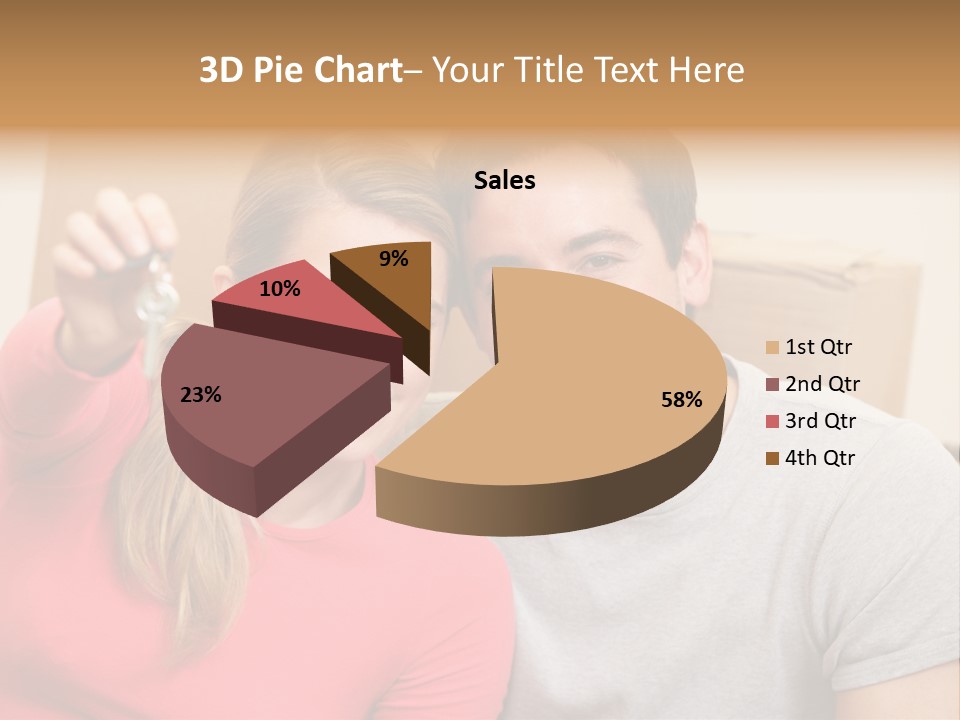 Moving Out Smiling Man PowerPoint Template