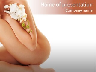 Beauty Skin Flora PowerPoint Template