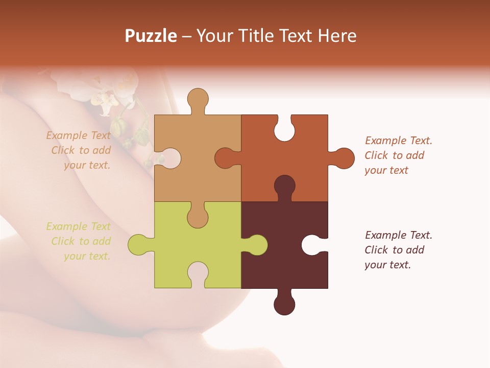 Beauty Skin Flora PowerPoint Template