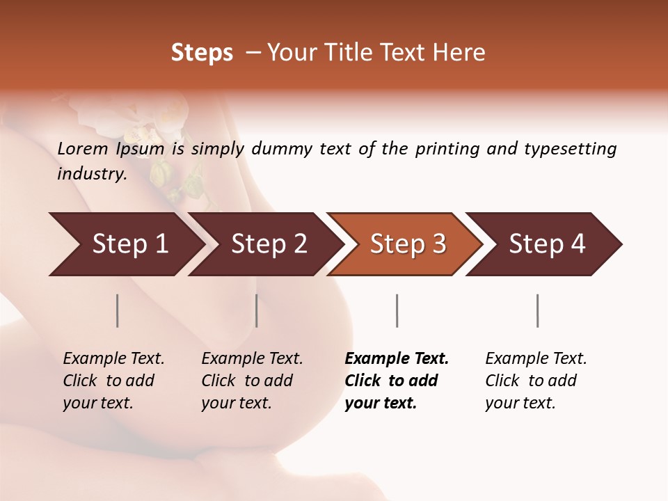 Beauty Skin Flora PowerPoint Template