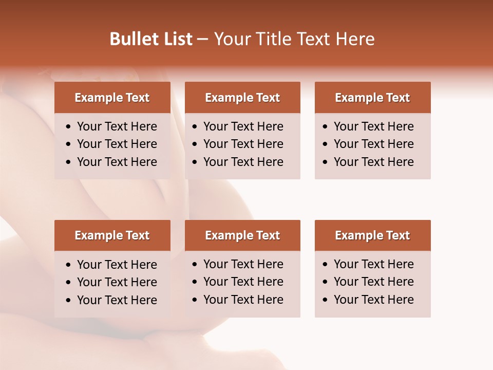 Beauty Skin Flora PowerPoint Template