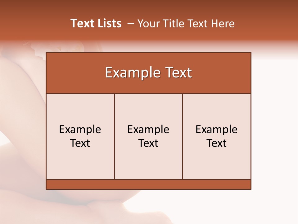 Beauty Skin Flora PowerPoint Template