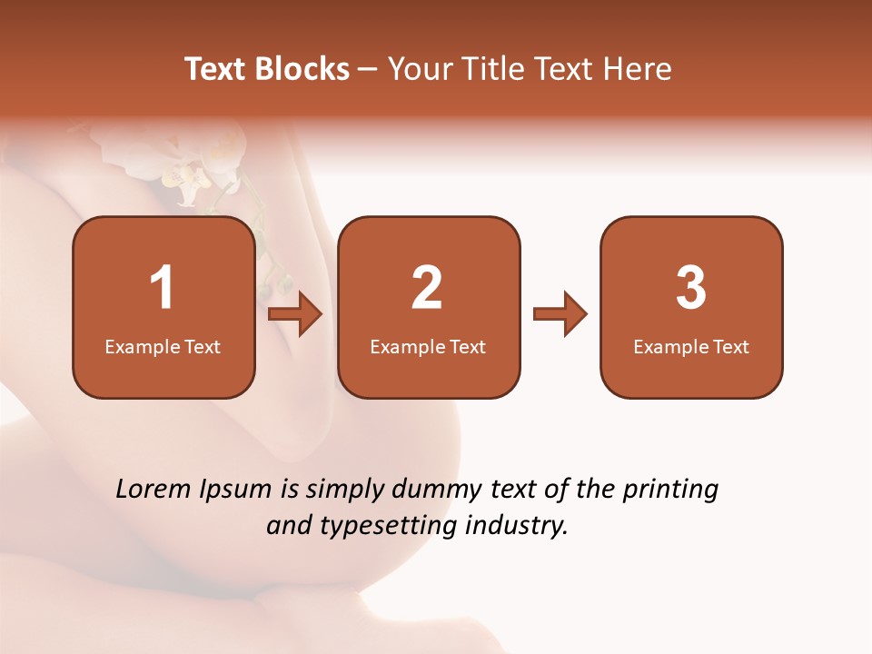 Beauty Skin Flora PowerPoint Template