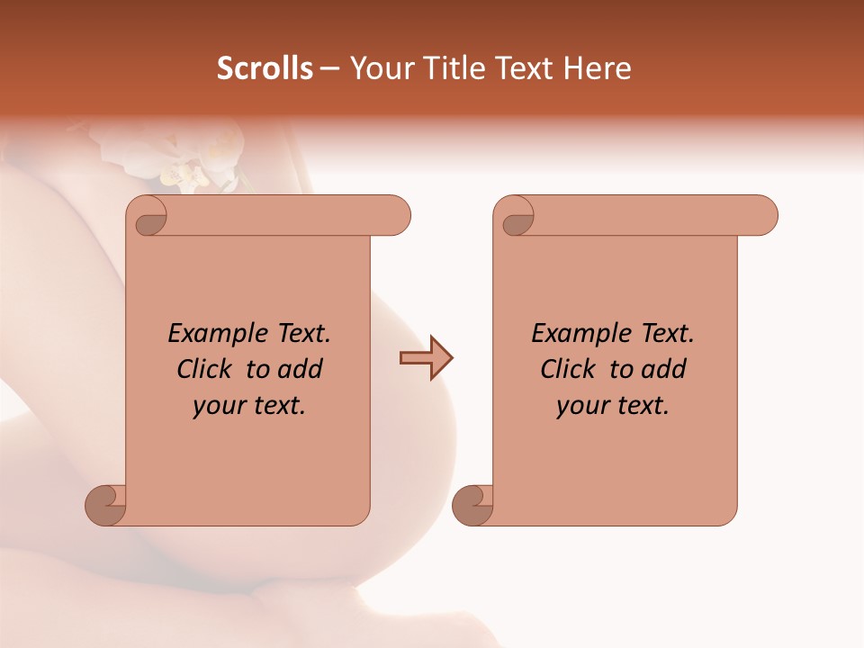 Beauty Skin Flora PowerPoint Template
