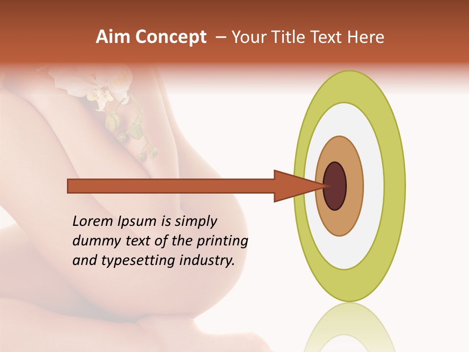 Beauty Skin Flora PowerPoint Template