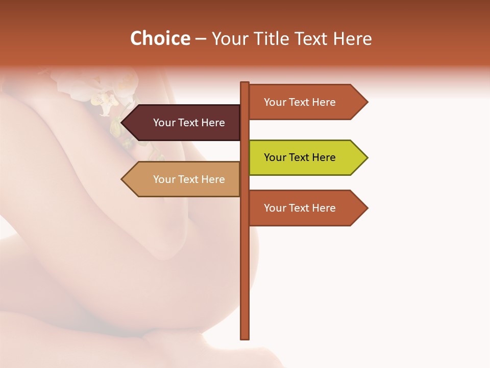 Beauty Skin Flora PowerPoint Template