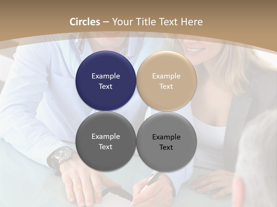 Couple Signature Home PowerPoint Template