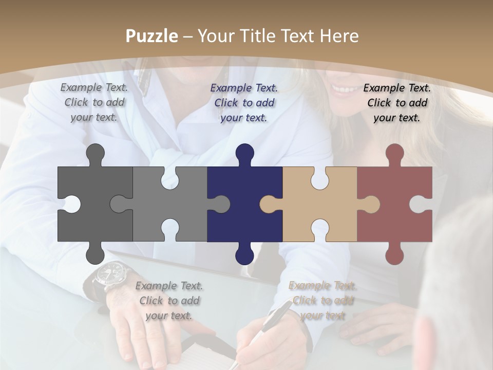 Couple Signature Home PowerPoint Template