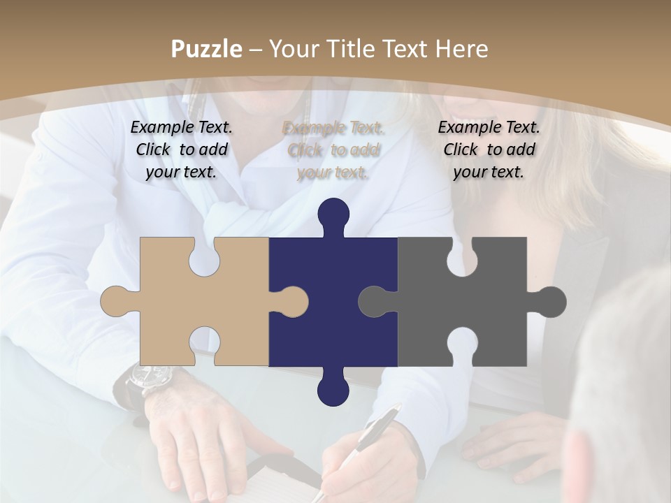 Couple Signature Home PowerPoint Template