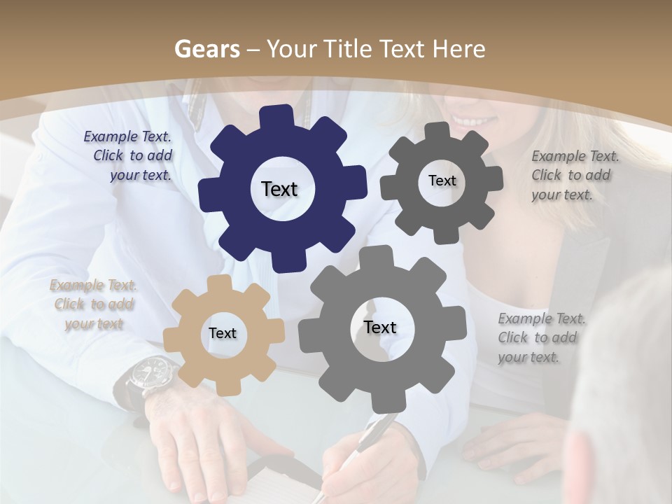 Couple Signature Home PowerPoint Template