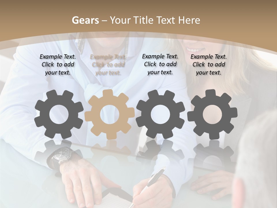 Couple Signature Home PowerPoint Template