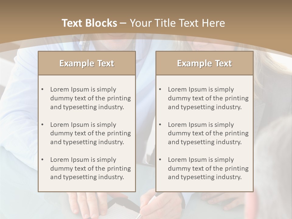 Couple Signature Home PowerPoint Template