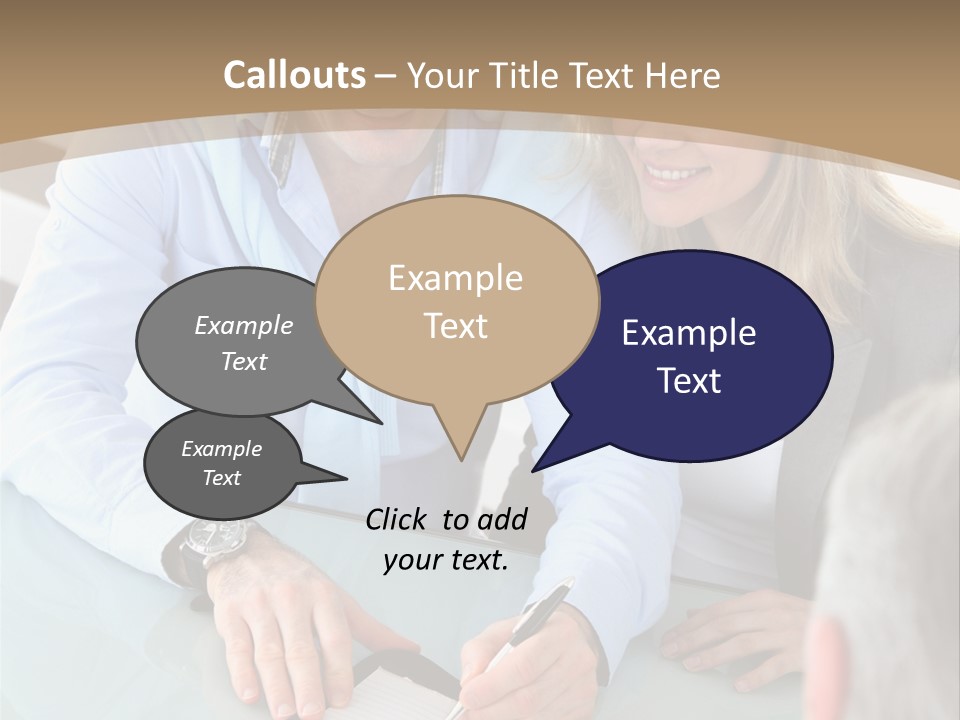 Couple Signature Home PowerPoint Template