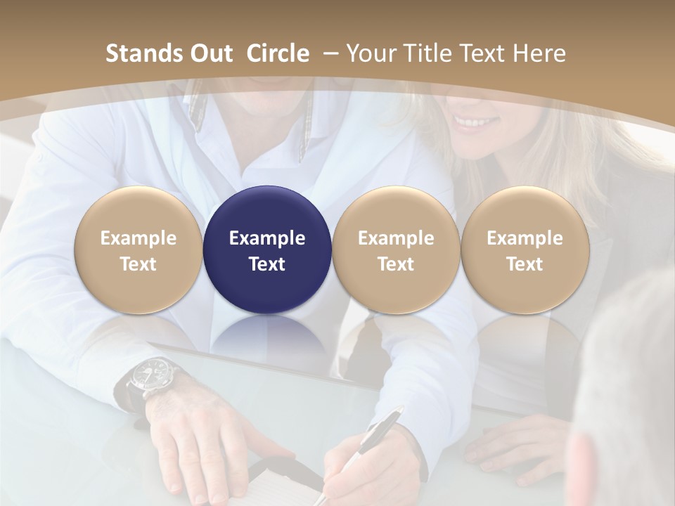 Couple Signature Home PowerPoint Template