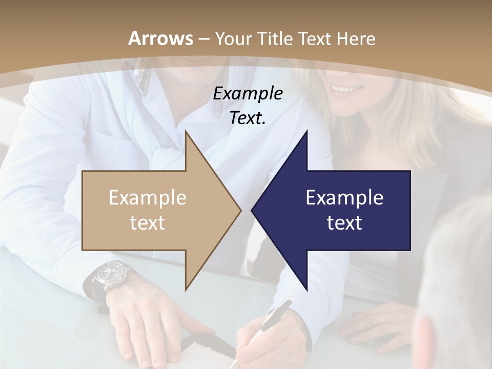 Couple Signature Home PowerPoint Template