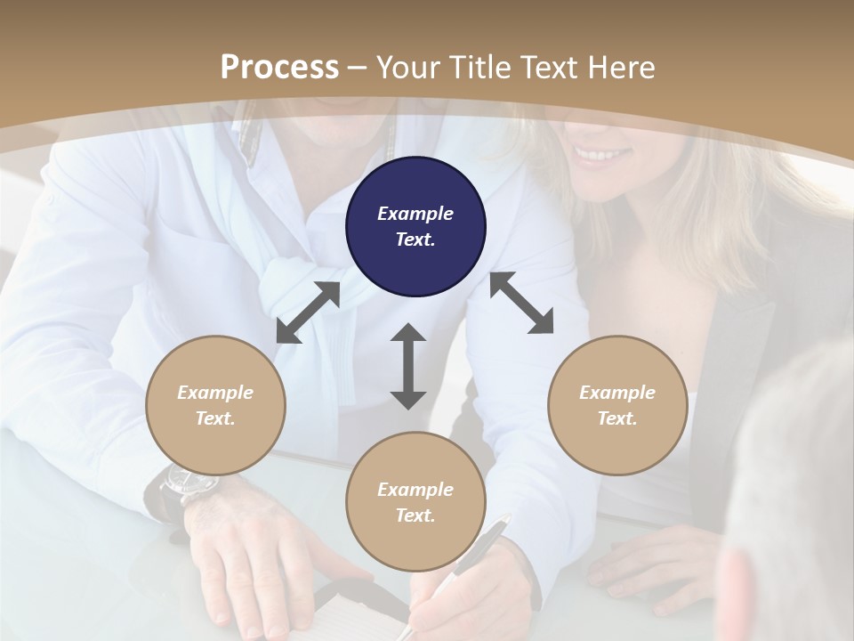 Couple Signature Home PowerPoint Template