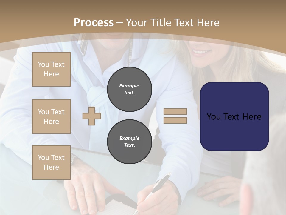 Couple Signature Home PowerPoint Template
