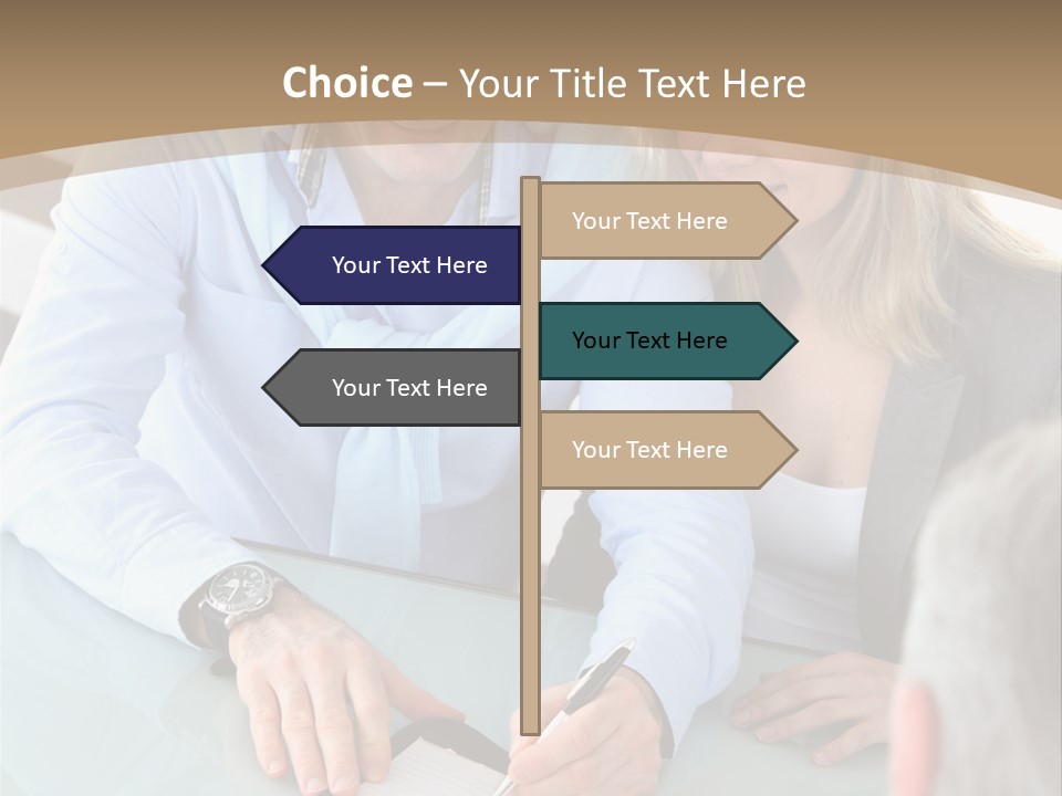 Couple Signature Home PowerPoint Template