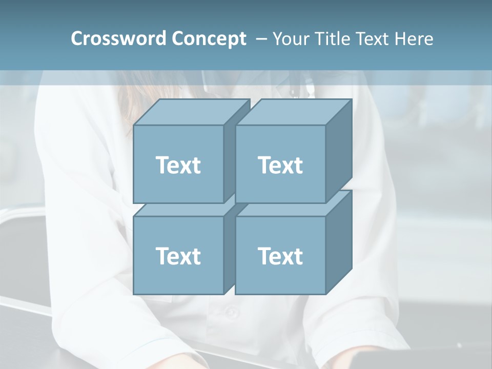Doctor Laptop Only PowerPoint Template